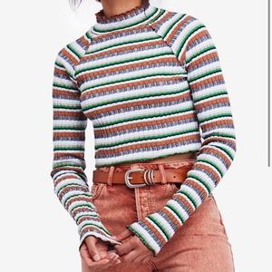 Free People Mirror Tee in Mint